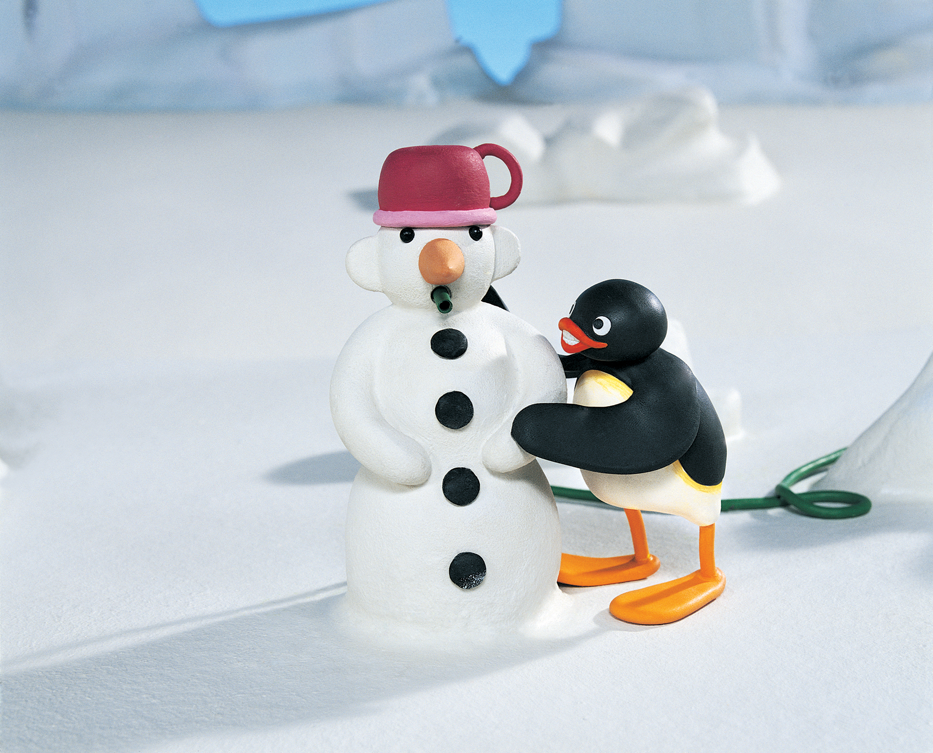 On anime ‘‘Pingu’’ !